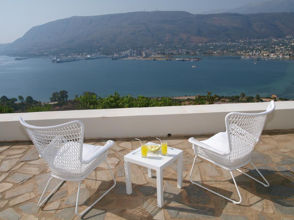 Panoramic Seaview Holiday House Soúda Eksteriør bilde