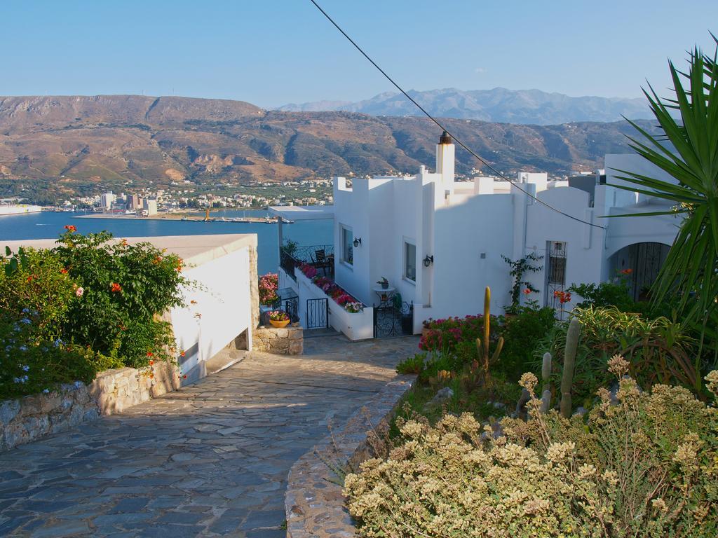 Panoramic Seaview Holiday House Soúda Eksteriør bilde