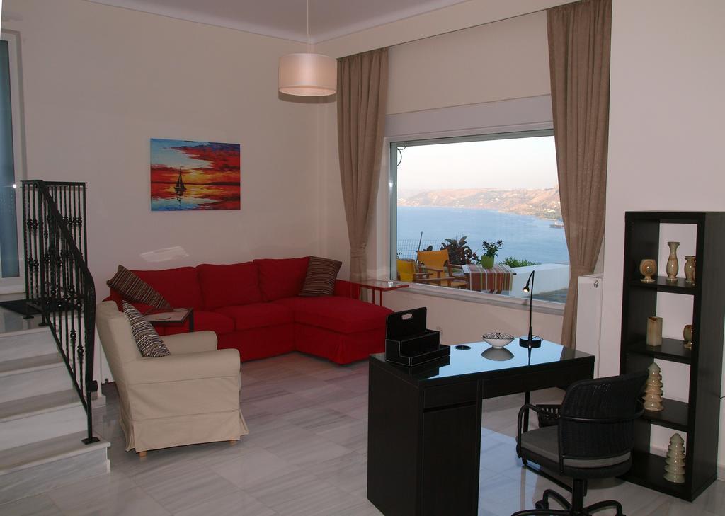 Panoramic Seaview Holiday House Soúda Eksteriør bilde