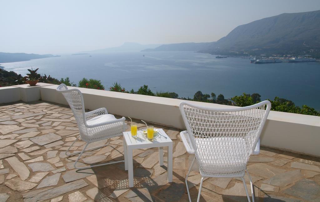 Panoramic Seaview Holiday House Soúda Eksteriør bilde