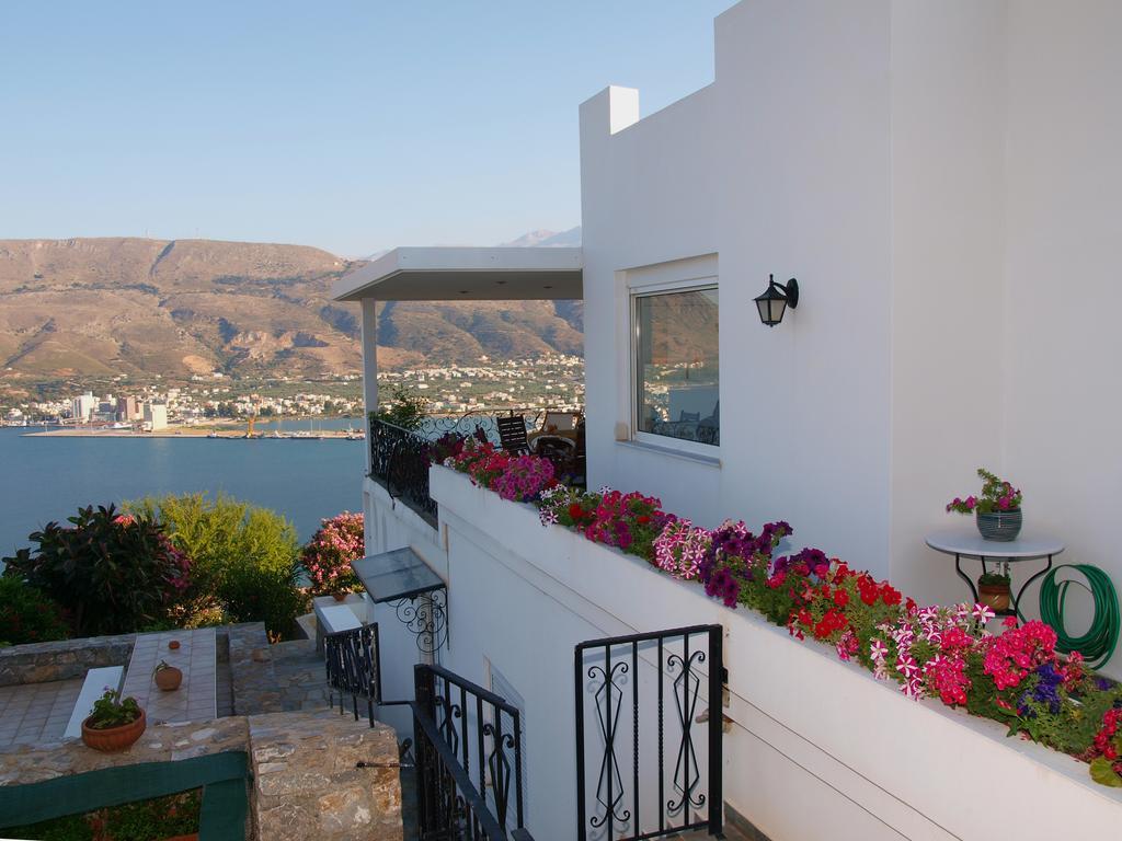 Panoramic Seaview Holiday House Soúda Eksteriør bilde