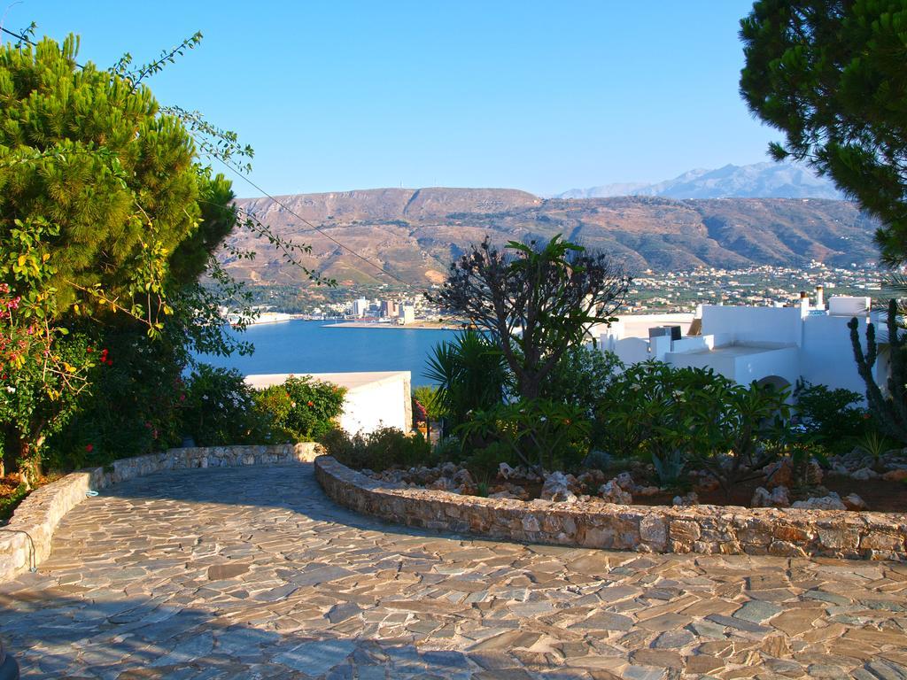 Panoramic Seaview Holiday House Soúda Eksteriør bilde