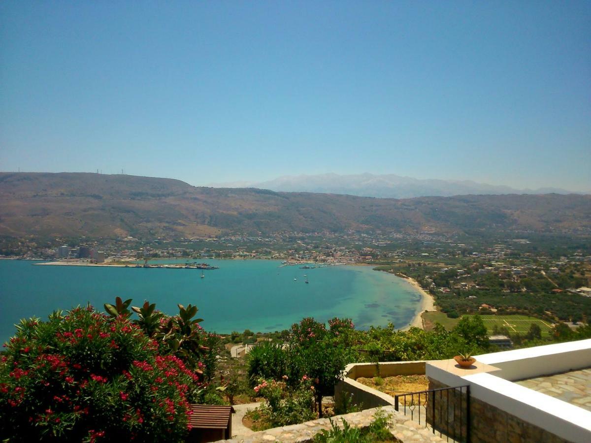 Panoramic Seaview Holiday House Soúda Eksteriør bilde